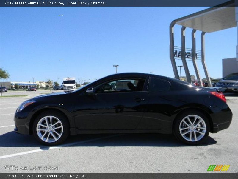 Super Black / Charcoal 2012 Nissan Altima 3.5 SR Coupe