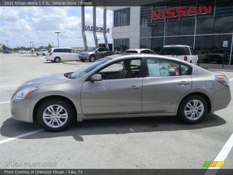 Saharan Stone / Blonde 2012 Nissan Altima 2.5 SL