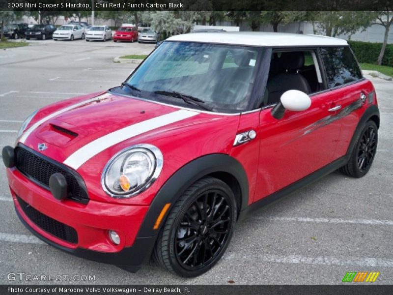 Front 3/4 View of 2008 Cooper S Hardtop