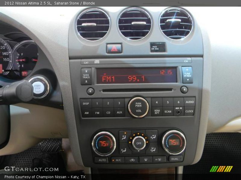 Saharan Stone / Blonde 2012 Nissan Altima 2.5 SL
