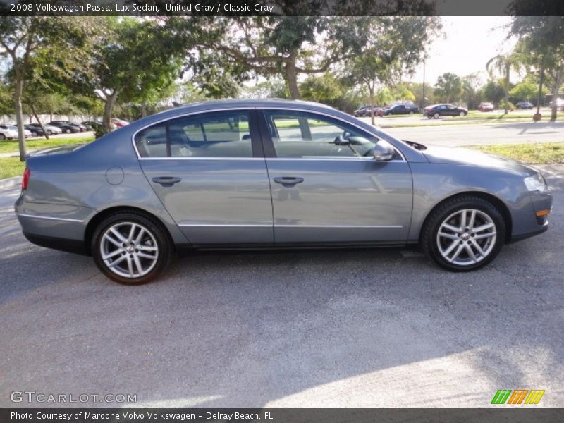 United Gray / Classic Gray 2008 Volkswagen Passat Lux Sedan