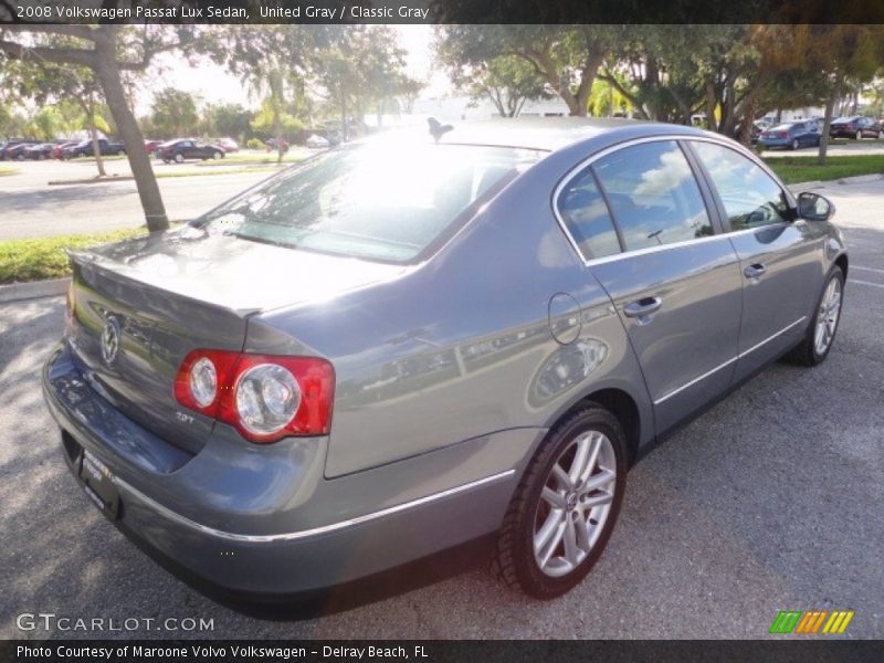 United Gray / Classic Gray 2008 Volkswagen Passat Lux Sedan