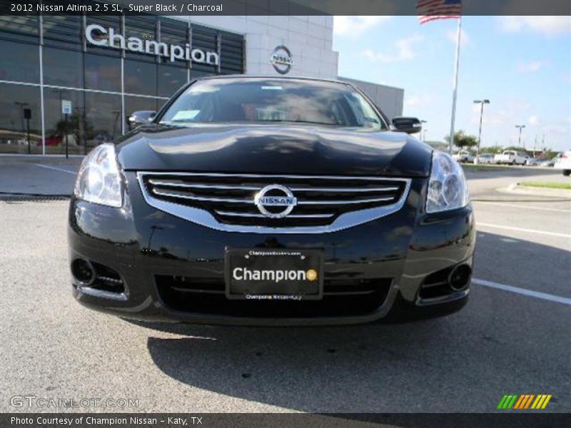 Super Black / Charcoal 2012 Nissan Altima 2.5 SL