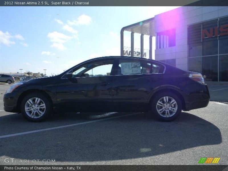 Super Black / Charcoal 2012 Nissan Altima 2.5 SL