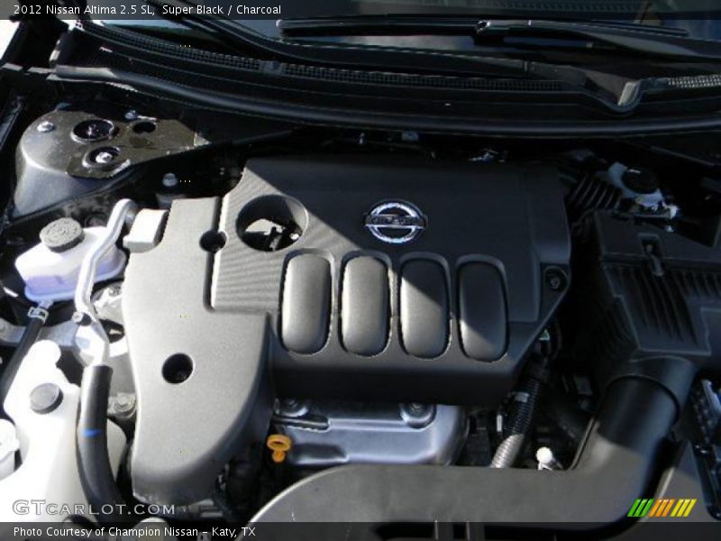 Super Black / Charcoal 2012 Nissan Altima 2.5 SL