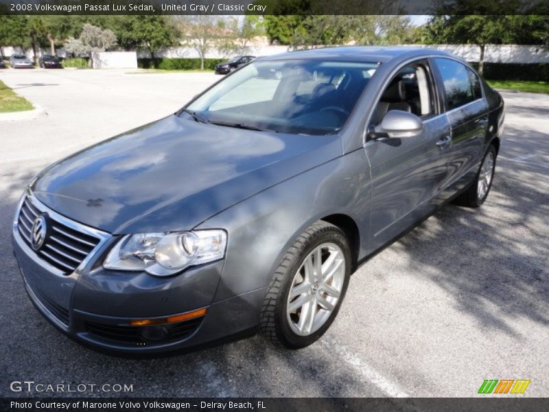 United Gray / Classic Gray 2008 Volkswagen Passat Lux Sedan