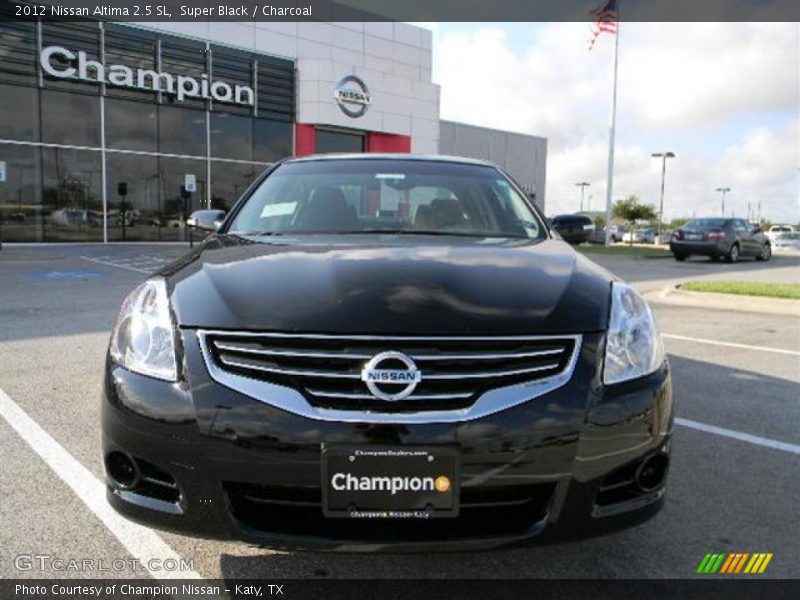 Super Black / Charcoal 2012 Nissan Altima 2.5 SL