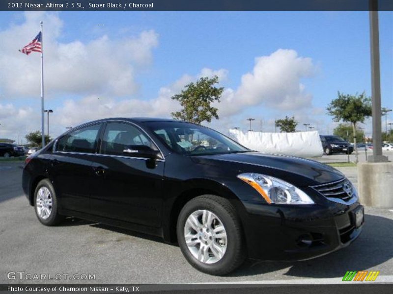 Super Black / Charcoal 2012 Nissan Altima 2.5 SL