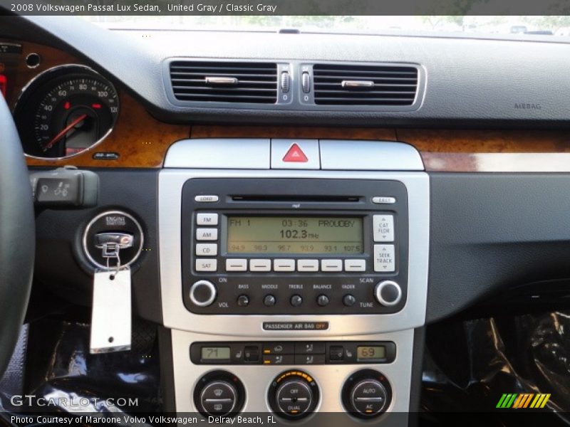 United Gray / Classic Gray 2008 Volkswagen Passat Lux Sedan