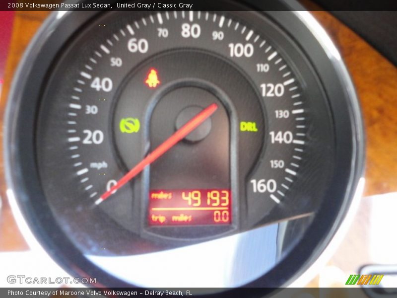 United Gray / Classic Gray 2008 Volkswagen Passat Lux Sedan