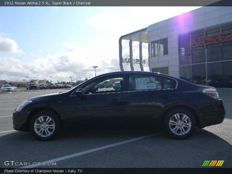 Super Black / Charcoal 2012 Nissan Altima 2.5 SL