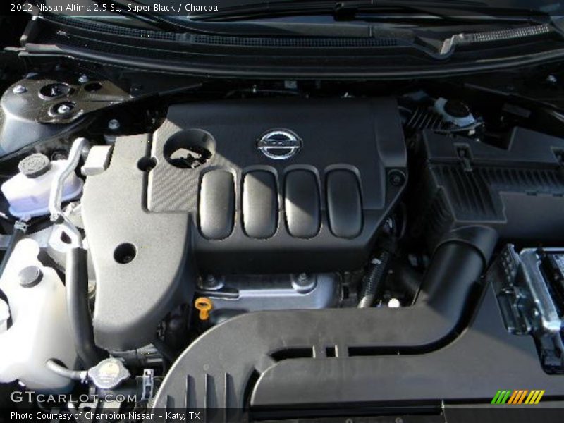 Super Black / Charcoal 2012 Nissan Altima 2.5 SL