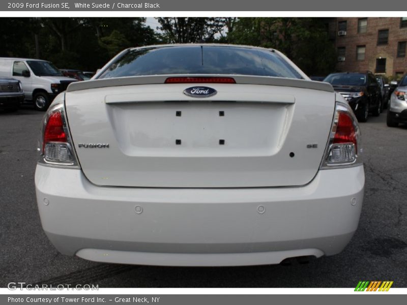 White Suede / Charcoal Black 2009 Ford Fusion SE