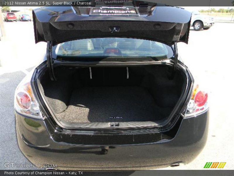 Super Black / Charcoal 2012 Nissan Altima 2.5 SL
