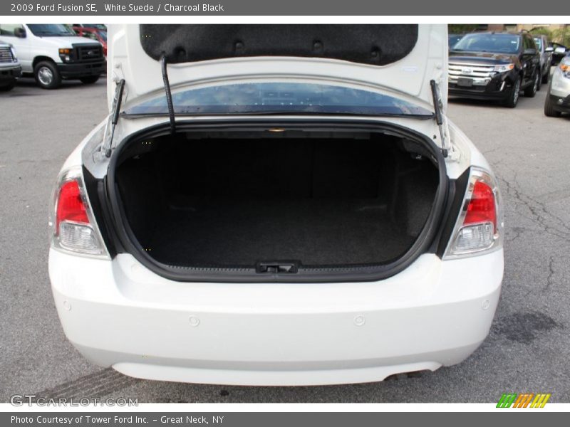 White Suede / Charcoal Black 2009 Ford Fusion SE