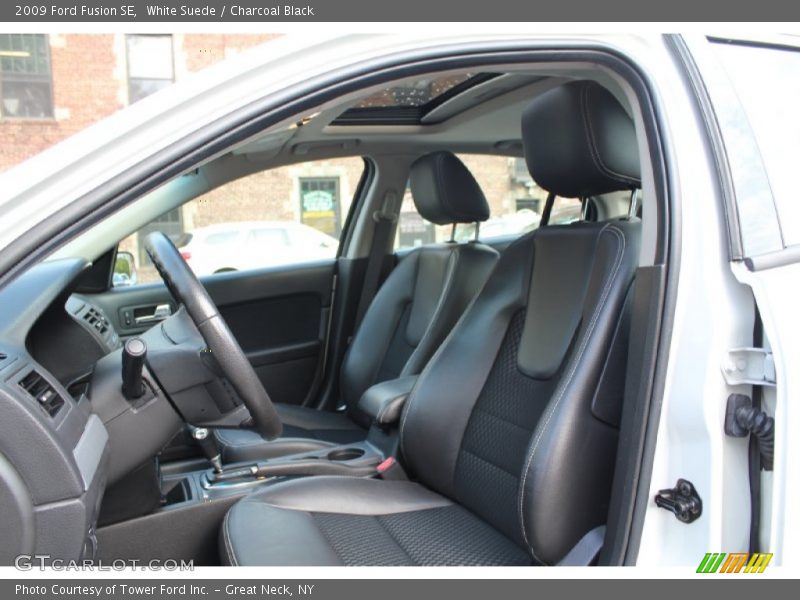  2009 Fusion SE Charcoal Black Interior