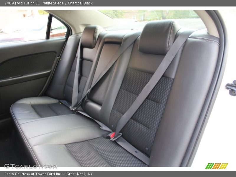 White Suede / Charcoal Black 2009 Ford Fusion SE