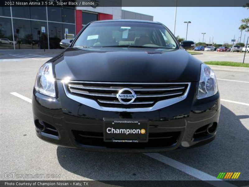 Super Black / Blonde 2012 Nissan Altima 3.5 SR