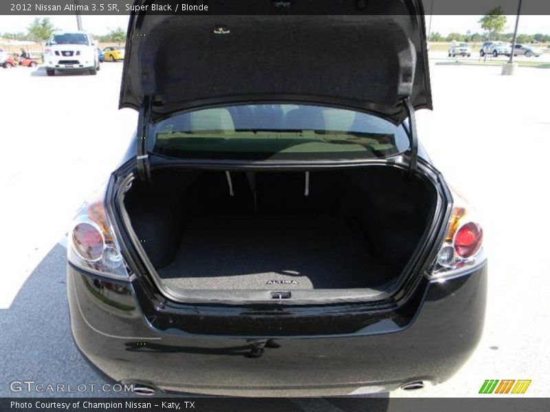 Super Black / Blonde 2012 Nissan Altima 3.5 SR