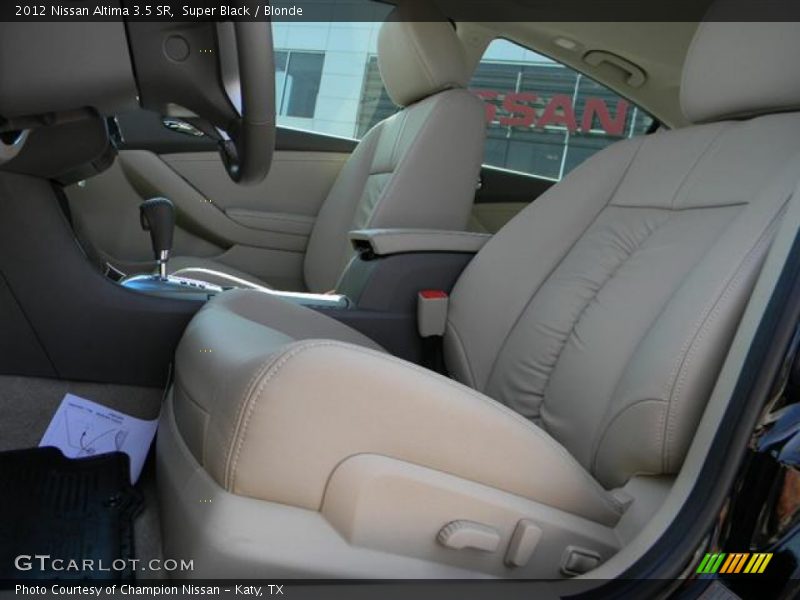 Super Black / Blonde 2012 Nissan Altima 3.5 SR