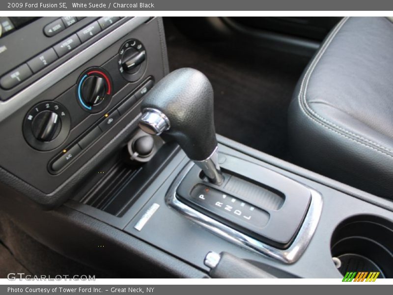 White Suede / Charcoal Black 2009 Ford Fusion SE