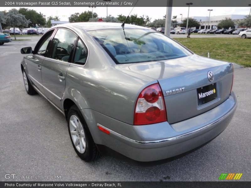 Stonehenge Grey Metallic / Grey 2004 Volkswagen Passat GLS Sedan