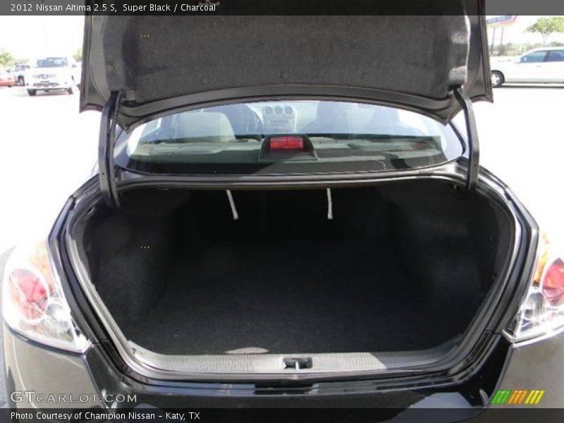 Super Black / Charcoal 2012 Nissan Altima 2.5 S