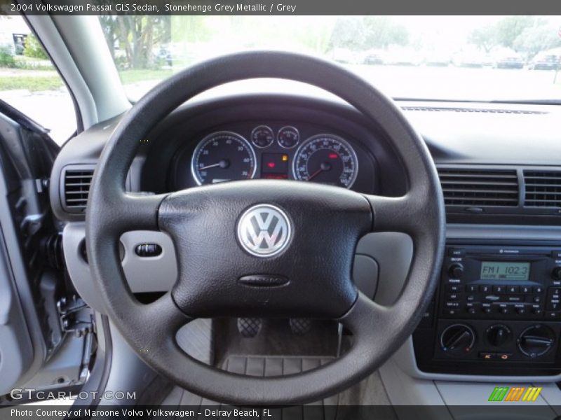 Stonehenge Grey Metallic / Grey 2004 Volkswagen Passat GLS Sedan