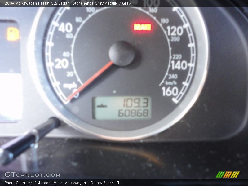 Stonehenge Grey Metallic / Grey 2004 Volkswagen Passat GLS Sedan
