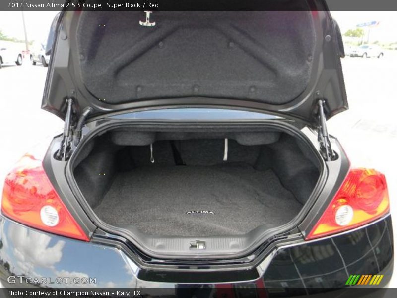  2012 Altima 2.5 S Coupe Trunk
