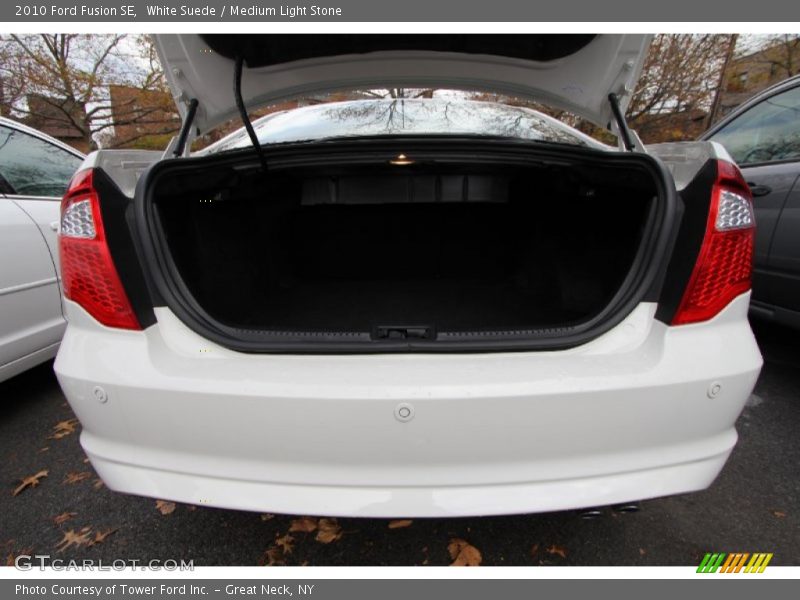 White Suede / Medium Light Stone 2010 Ford Fusion SE