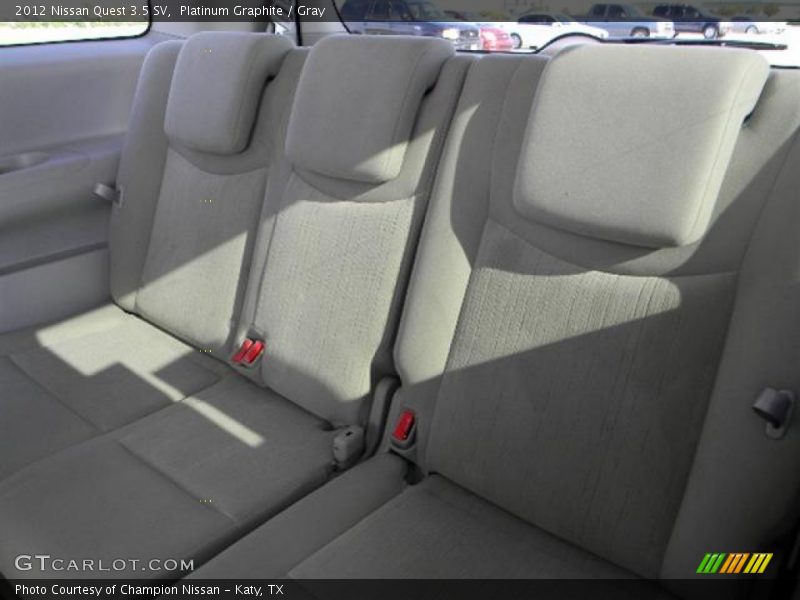 Platinum Graphite / Gray 2012 Nissan Quest 3.5 SV