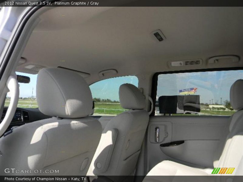 Platinum Graphite / Gray 2012 Nissan Quest 3.5 SV