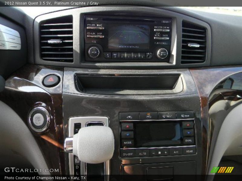 Platinum Graphite / Gray 2012 Nissan Quest 3.5 SV