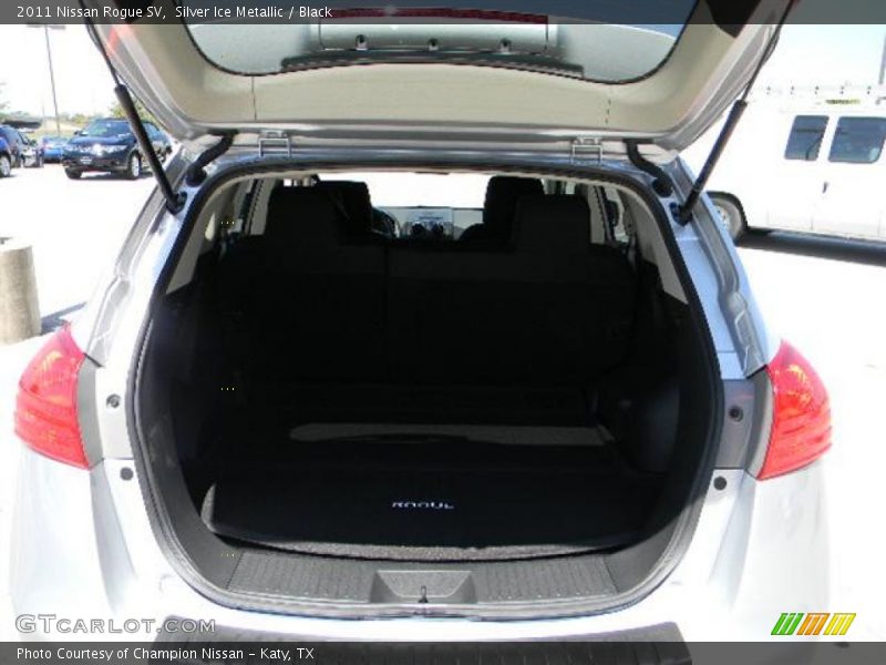 Silver Ice Metallic / Black 2011 Nissan Rogue SV