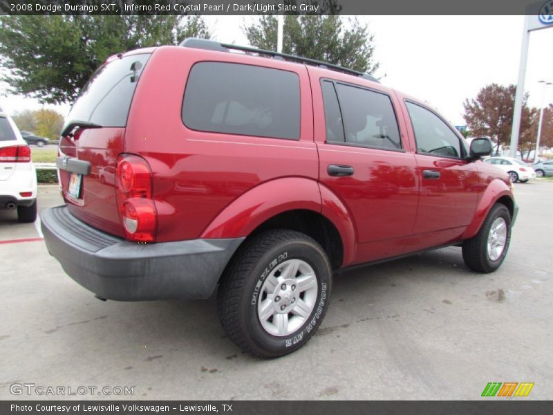Inferno Red Crystal Pearl / Dark/Light Slate Gray 2008 Dodge Durango SXT