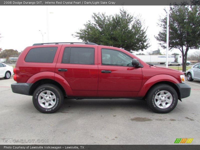 2008 Durango SXT Inferno Red Crystal Pearl