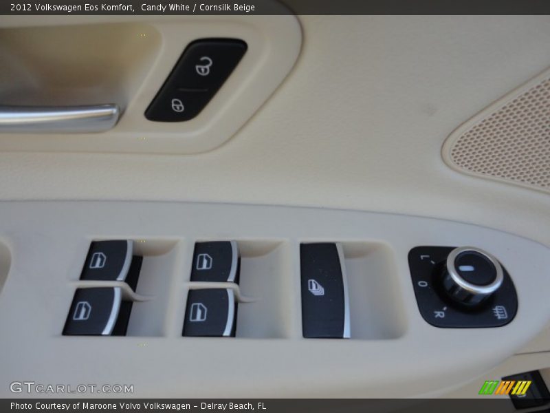 Candy White / Cornsilk Beige 2012 Volkswagen Eos Komfort