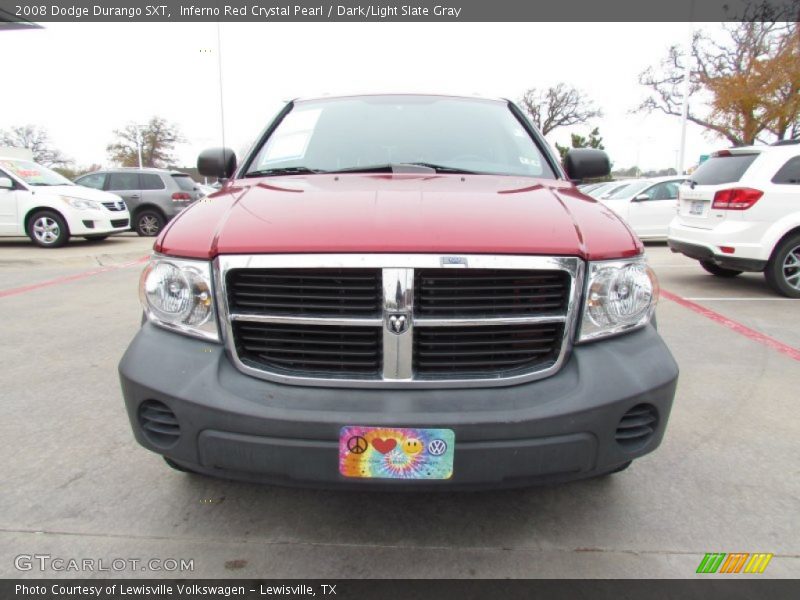 Inferno Red Crystal Pearl / Dark/Light Slate Gray 2008 Dodge Durango SXT