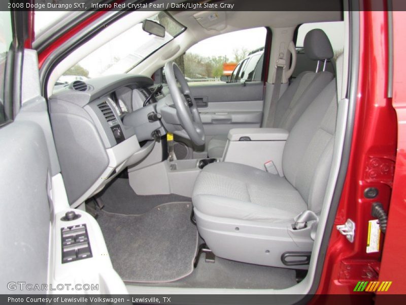 Inferno Red Crystal Pearl / Dark/Light Slate Gray 2008 Dodge Durango SXT
