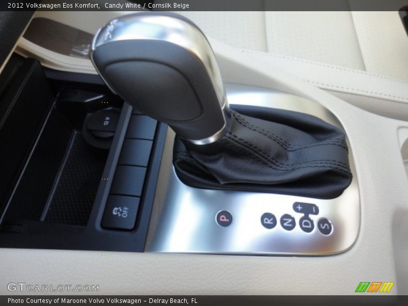 Candy White / Cornsilk Beige 2012 Volkswagen Eos Komfort