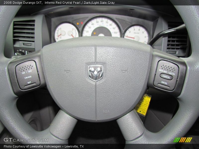 Inferno Red Crystal Pearl / Dark/Light Slate Gray 2008 Dodge Durango SXT
