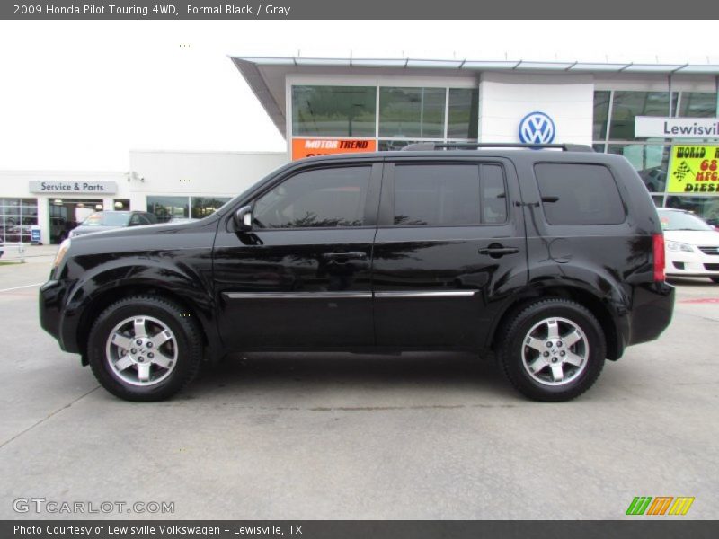 Formal Black / Gray 2009 Honda Pilot Touring 4WD