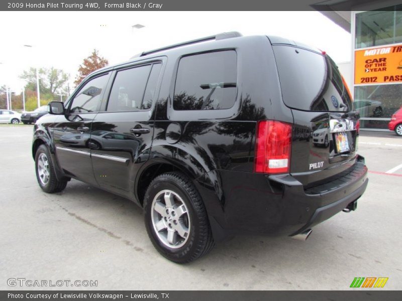 Formal Black / Gray 2009 Honda Pilot Touring 4WD