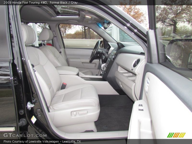 Formal Black / Gray 2009 Honda Pilot Touring 4WD