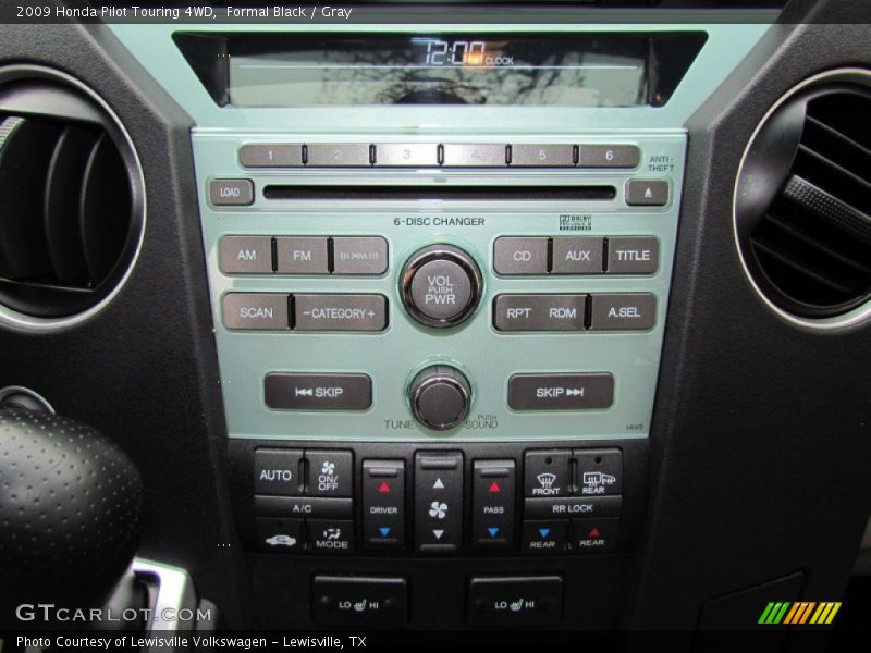 Formal Black / Gray 2009 Honda Pilot Touring 4WD