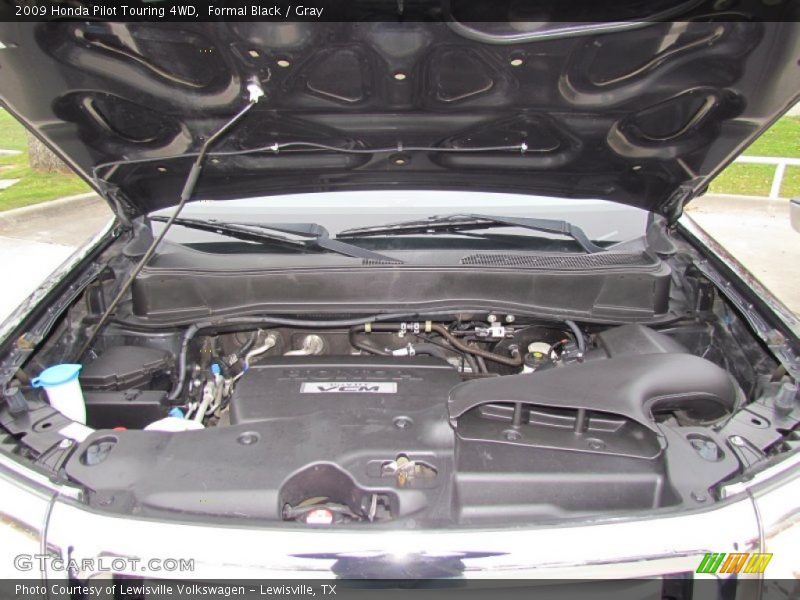 Formal Black / Gray 2009 Honda Pilot Touring 4WD