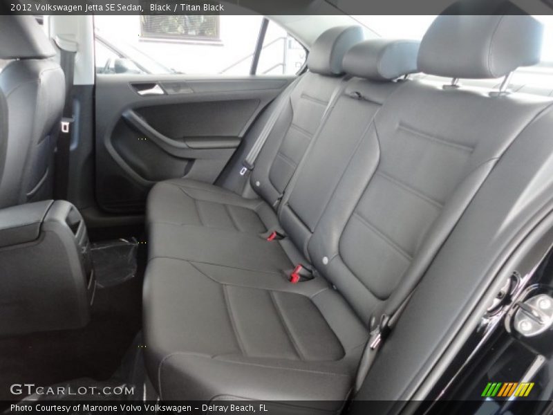 Black / Titan Black 2012 Volkswagen Jetta SE Sedan