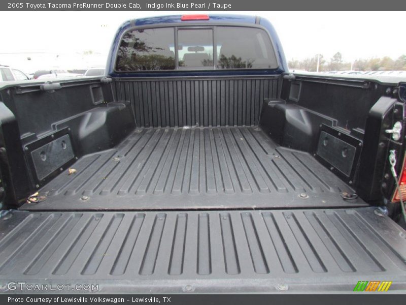 Indigo Ink Blue Pearl / Taupe 2005 Toyota Tacoma PreRunner Double Cab