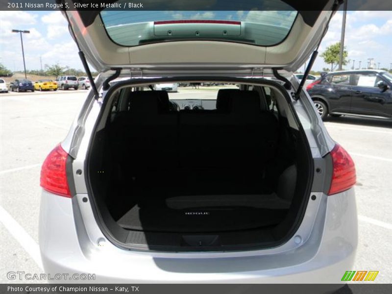 Silver Ice Metallic / Black 2011 Nissan Rogue S